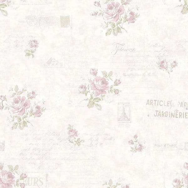 Vintage Roses Wallpaper G45085 By Galerie