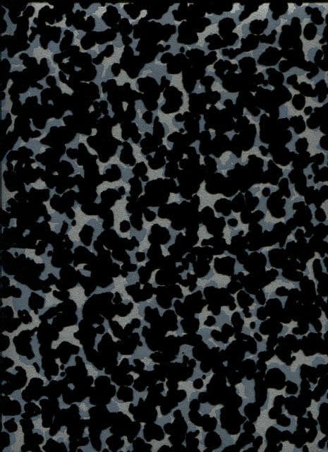 Vivo Vitra Onyx Flock Wallpaper 1984/905 By Prestigious Wallcoverings