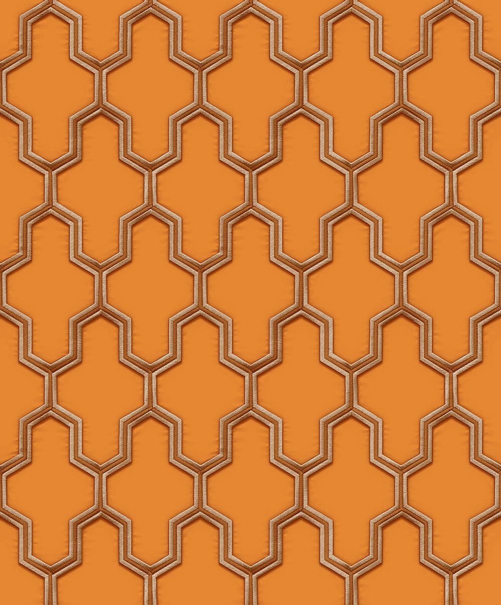 Wall Fabric Wallpaper Geometric WF121026 By Design id For Colemans