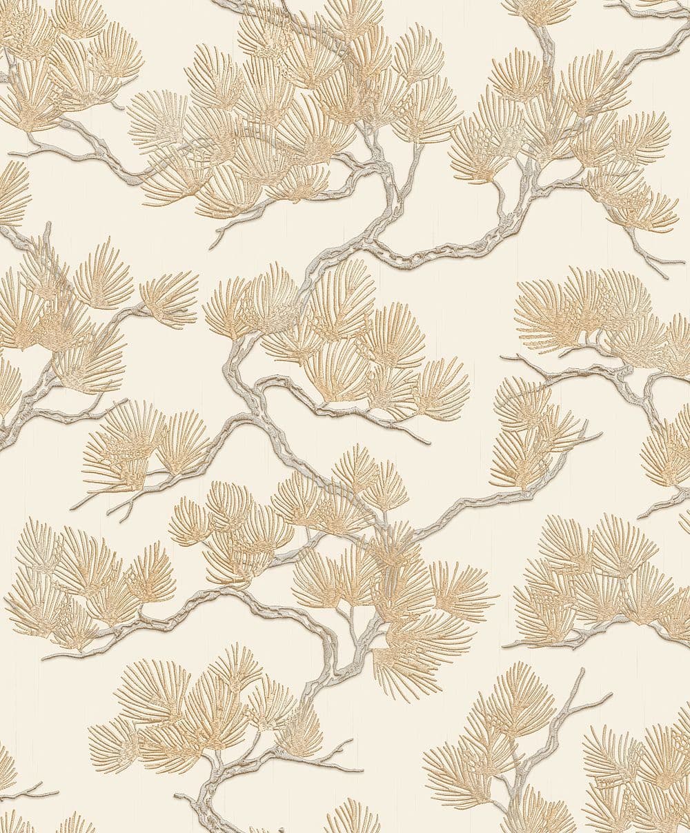 Wall Fabric Wallpaper Pine Tree WF121012 By Design id For Colemans