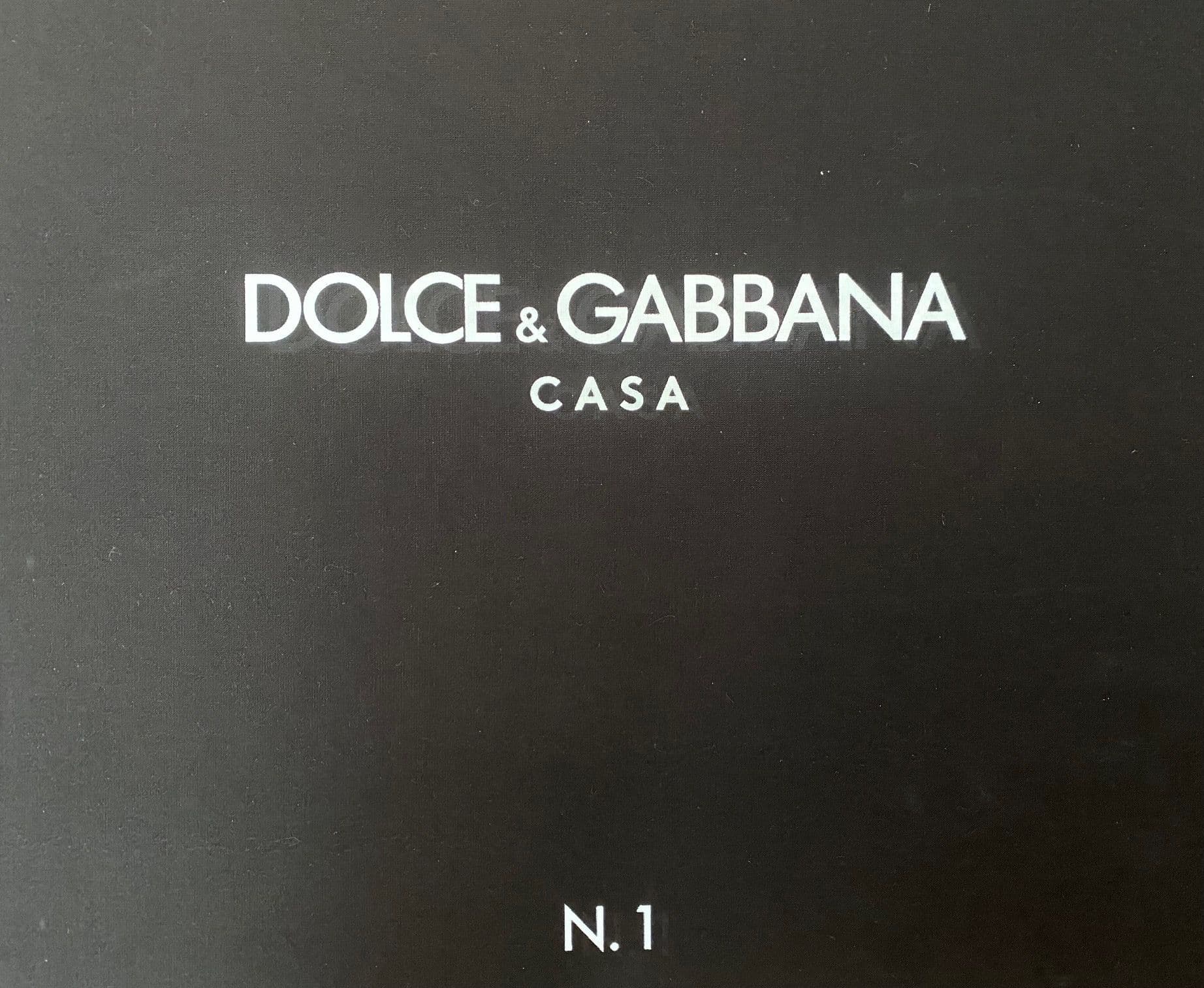 Dolce & Gabbana Casa N.1 By Emiliana Parati