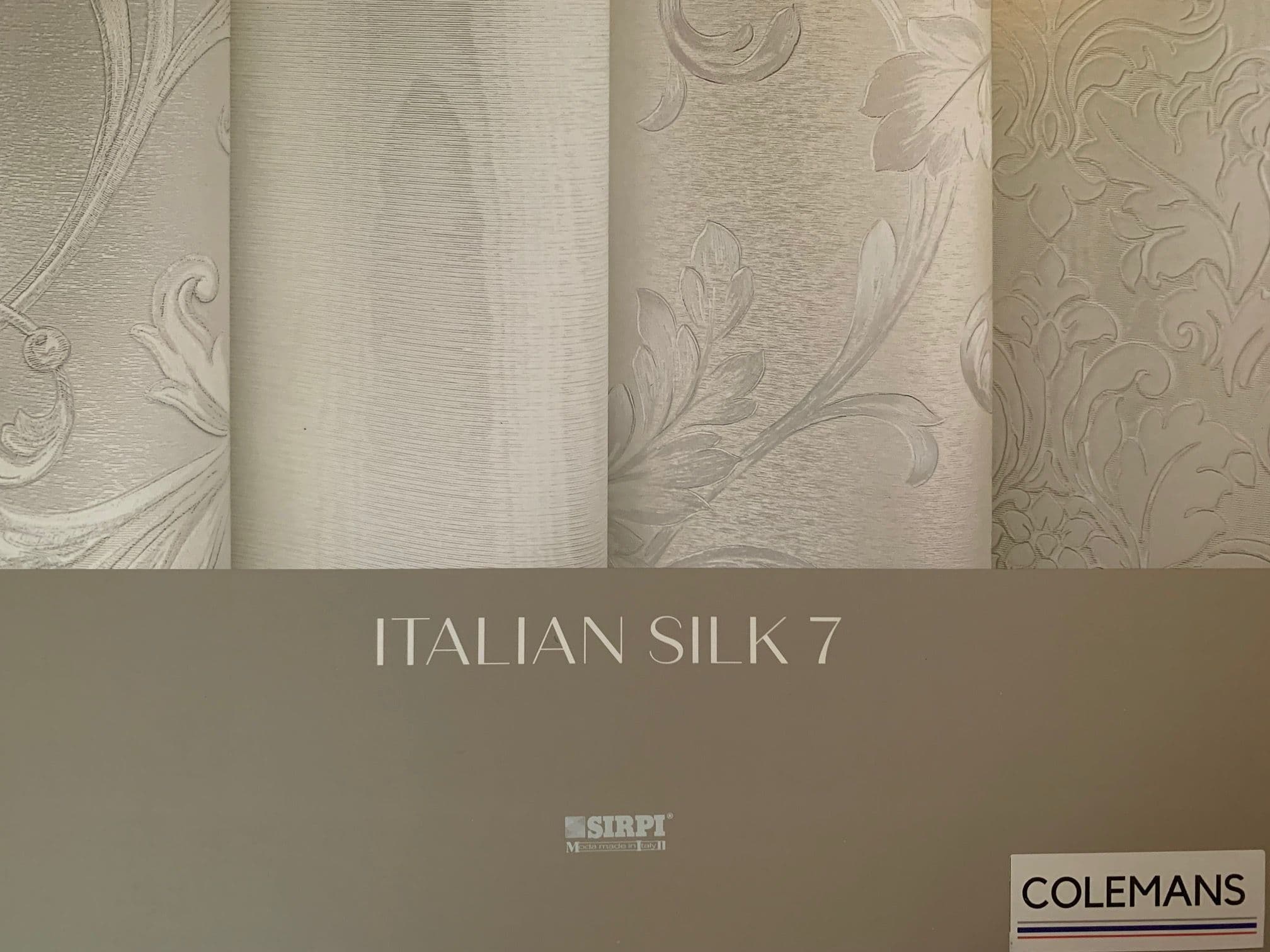 Italian Silk 7 By Sirpi For Colemans