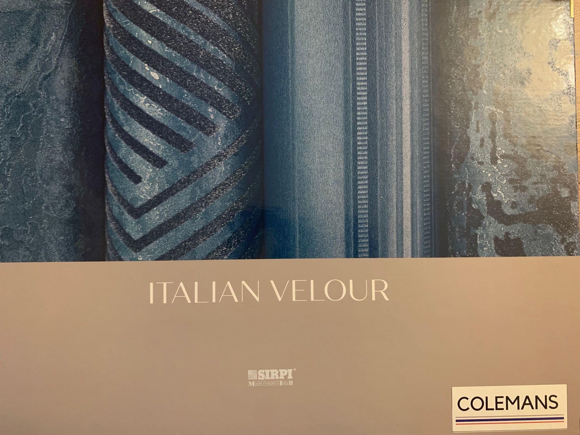 Italian Velour By Sirpi For Colemans