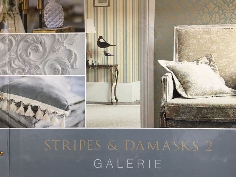 Stripes & Damasks 2 By Norwall For Galerie